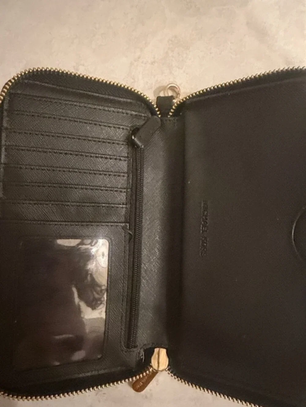 Michael Kors Pebbled Leather Wallet